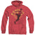 Bruce Lee - Immortal Dragon Adult Heather Hoodie