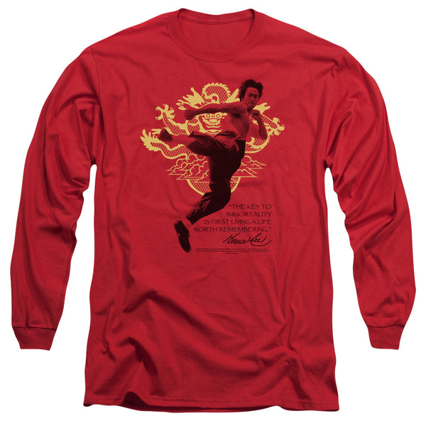Bruce Lee - Immortal Dragon Adult Long Sleeve