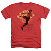 Bruce Lee - Immortal Dragon Adult Regular Fit Heather Short Sleeve