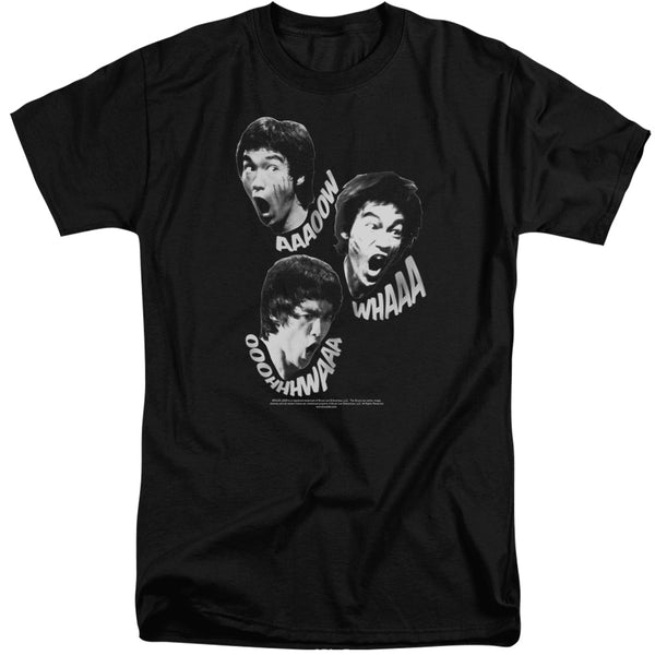 Bruce Lee - Sounds Of The Dragon Adult Tall Fit Short Sleeve