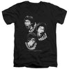 Bruce Lee - Sounds Of The Dragon Adult Slim Fit V Neck Cotton