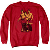 Bruce Lee - Nunchucks Adult Crewneck Sweatshirt