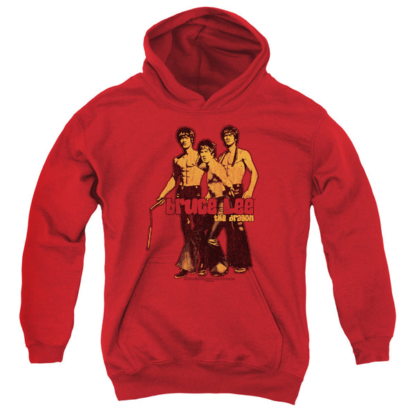 Bruce Lee - Nunchucks Youth Hooded Sweatshirt