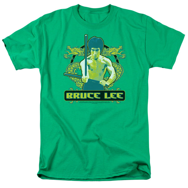 Bruce Lee - Double Dragons Adult Regular Fit Short Sleeve