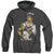 Bruce Lee - Body Of Action Adult Heather Hoodie