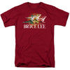 Bruce Lee - Tri Color Adult Regular Fit Short Sleeve