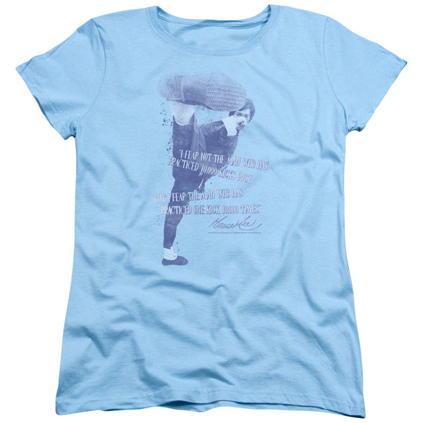 Bruce Lee - 10,000 Kicks Women's Short Sleeve