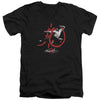 Bruce Lee - High Flying Adult Slim Fit V Neck Cotton
