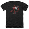 Bruce Lee - High Flying Adult Regular Fit Heather Short Sleeve