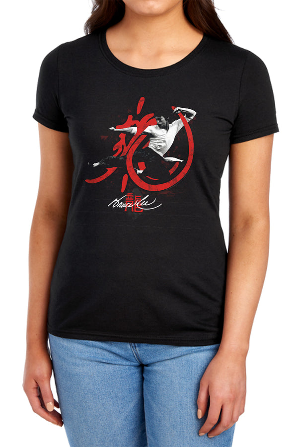 Bruce Lee - High Flying Women's Short Sleeve