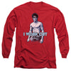 Bruce Lee - Lee Works Out Adult Long Sleeve