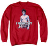 Bruce Lee - Lee Works Out Adult Crewneck Sweatshirt