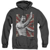 Bruce Lee - Concentrate Adult Heather Hoodie