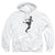 Bruce Lee - Flying Kick Adult Pullover Hoodie