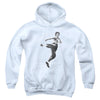 Bruce Lee - Flying Kick Youth Hooded Sweatshirt