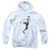 Bruce Lee - Flying Kick Youth Hooded Sweatshirt