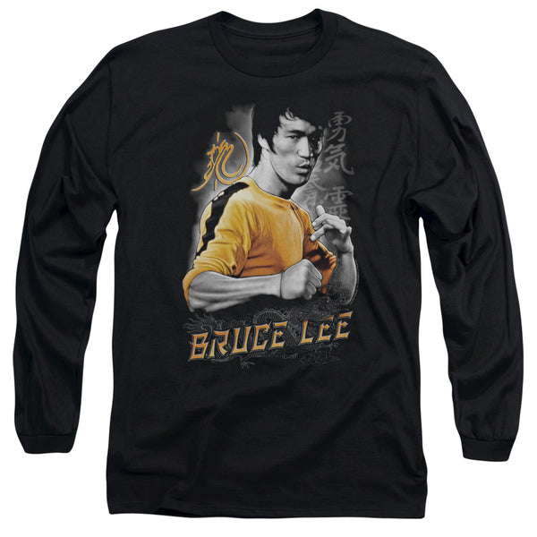 Bruce Lee - Yellow Dragon Adult Long Sleeve