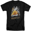Bruce Lee - Yellow Dragon Adult Tall Fit Short Sleeve