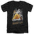Bruce Lee - Yellow Dragon Adult Slim Fit V Neck Cotton