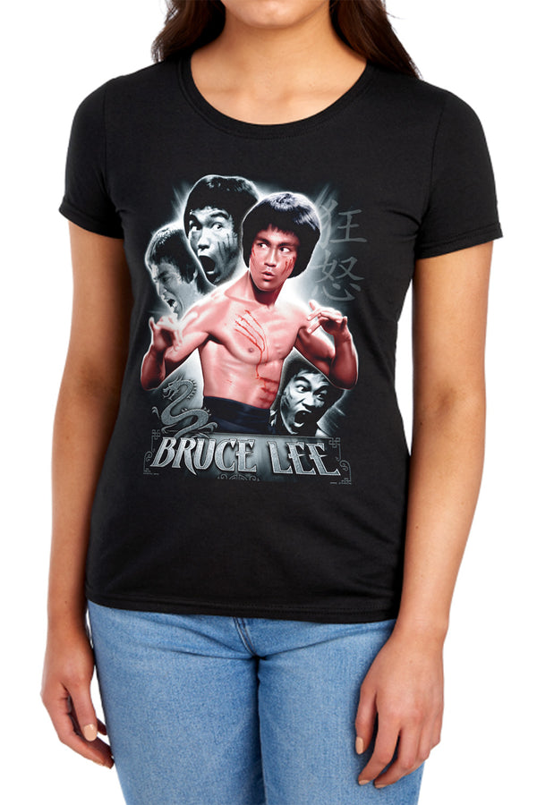 Bruce Lee - Inner Fury Women's Short Sleeve