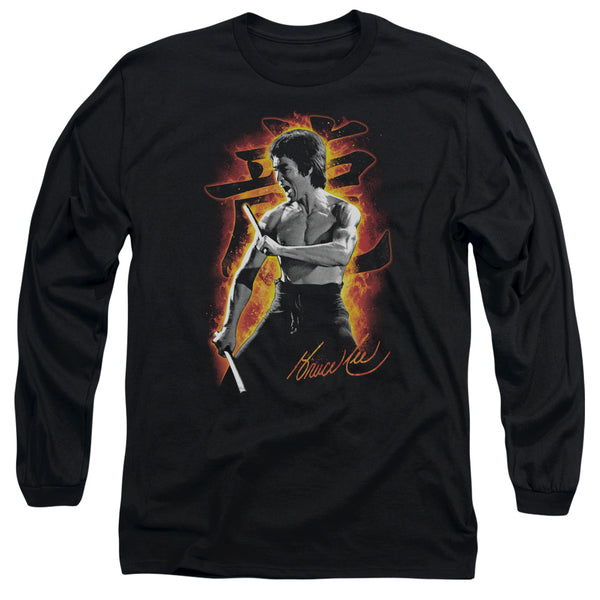 Bruce Lee - Dragon Fire Adult Long Sleeve
