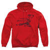 Bruce Lee - Line Kick Adult Pullover Hoodie