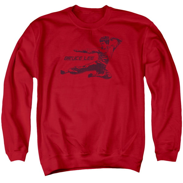 Bruce Lee - Line Kick Adult Crewneck Sweatshirt