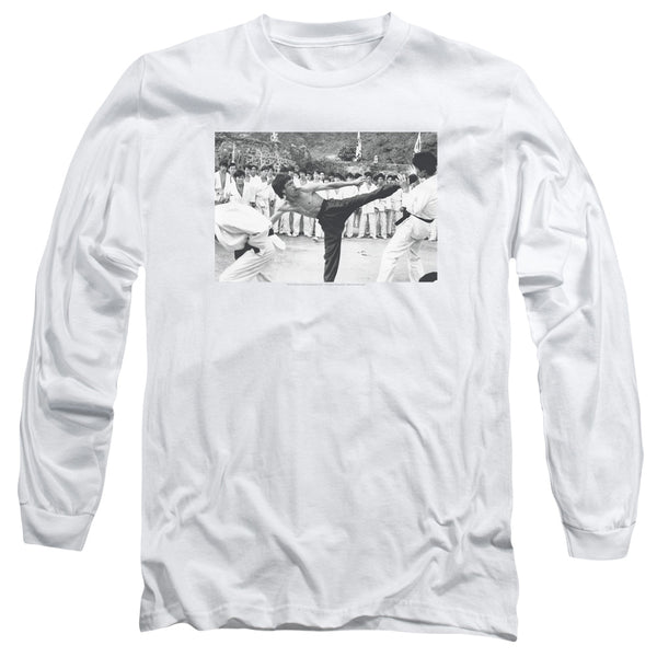 Bruce Lee - Kick To The Head Adult Long Sleeve