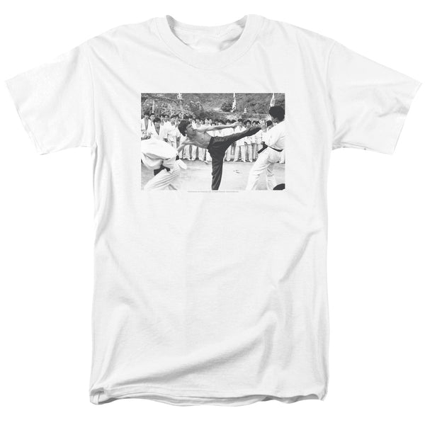 Bruce Lee - Kick To The Head Adult Regular Fit Short Sleeve