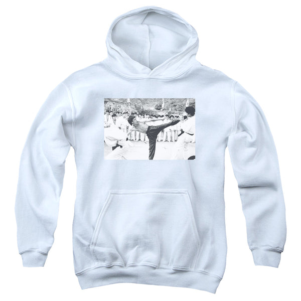 Bruce Lee - Kick To The Head Youth Hooded Sweatshirt