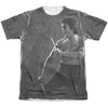 Bruce Lee - Dragon Print Adult Regular Fit Short Sleeve 65 - 35 Poly - Cotton