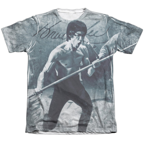 Bruce Lee - Whoooaa Adult Regular Fit Short Sleeve 65 - 35 Poly - Cotton