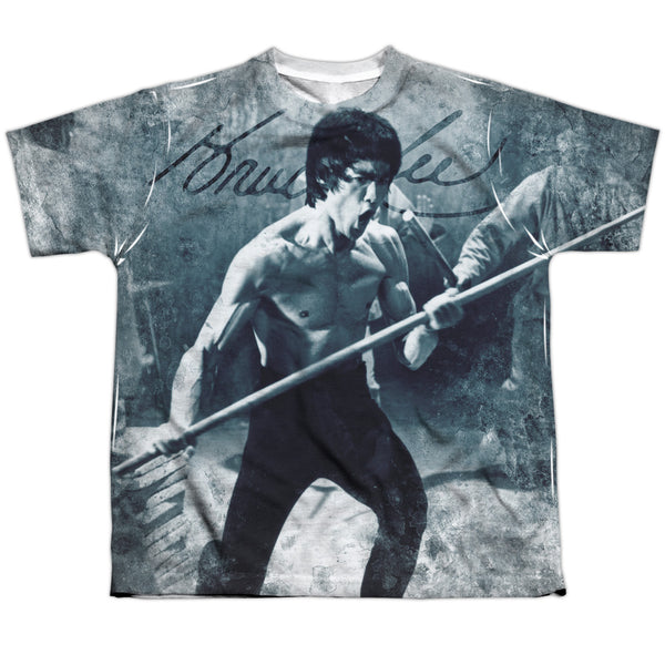 Bruce Lee - Whoooaa Youth Short Sleeve 100% Poly