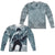 Bruce Lee - Whoooaa (Front - Back Print) L - S Adult Poly Crew