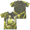 Bruce Lee - Stripes Adult Regular Fit Short Sleeve 65 - 35 Poly - Cotton