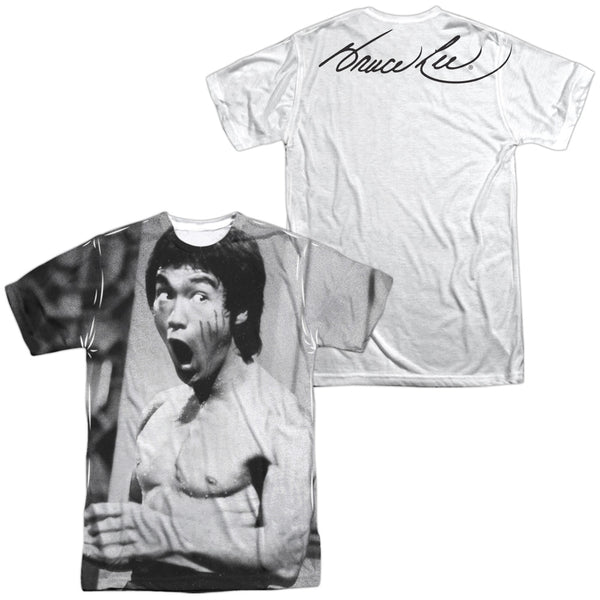 Bruce Lee - Classic Lee (Front - Back Print) Adult Regular Fit Short Sleeve 100% Poly