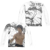 Bruce Lee - Battle Ready (Front - Back Print) L - S Adult Poly Crew