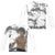Bruce Lee - Battle Ready (Front - Back Print) L - S Adult Poly Crew