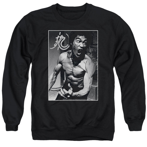 Bruce Lee - Focused Rage Adult Crewneck Sweatshirt