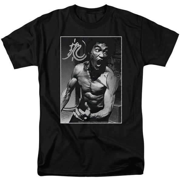 Bruce Lee - Focused Rage Adult Regular Fit Short Sleeve