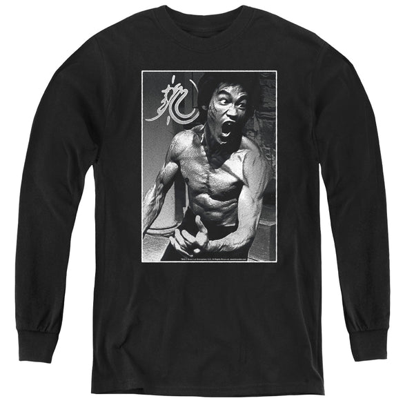 Bruce Lee - Focused Rage L - S Youth