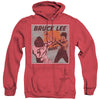 Bruce Lee - Comic Panel Adult Heather Hoodie