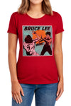 Bruce Lee - Comic Panel Women's Short Sleeve