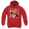 Bruce Lee - Comic Panel Youth Hooded Sweatshirt