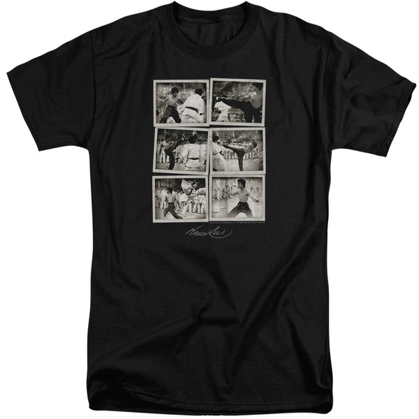 Bruce Lee - Snap Shots Adult Tall Fit Short Sleeve