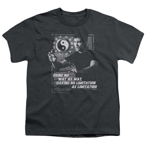 Bruce Lee - No Way As A Way Youth Short Sleeve