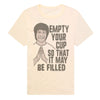 Bruce Lee - The Open Minded Heathered Premium Adult Tee