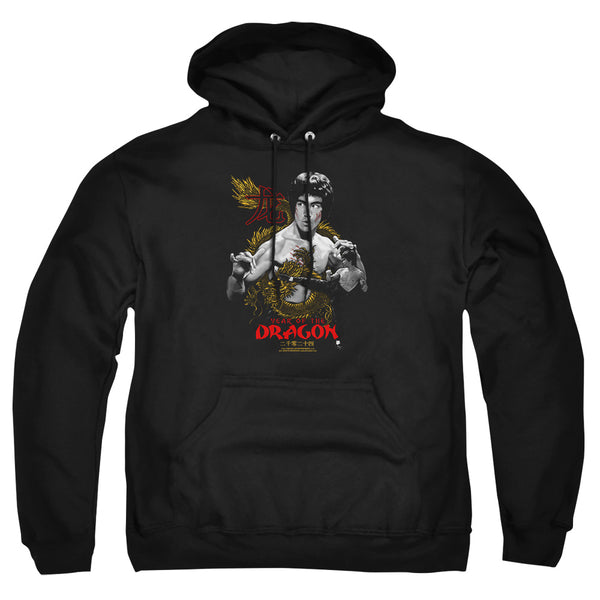 Bruce Lee - Golden Year Of The Dragon Adult Pullover Hoodie