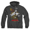 Bruce Lee - Golden Year Of The Dragon Adult Heather Hoodie