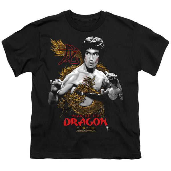 Bruce Lee - Golden Year Of The Dragon Youth Short Sleeve
